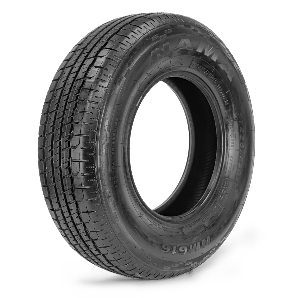 NAMA Set of 2  NM616 Load Range E 10 Ply Trailer Tires 111/106M
