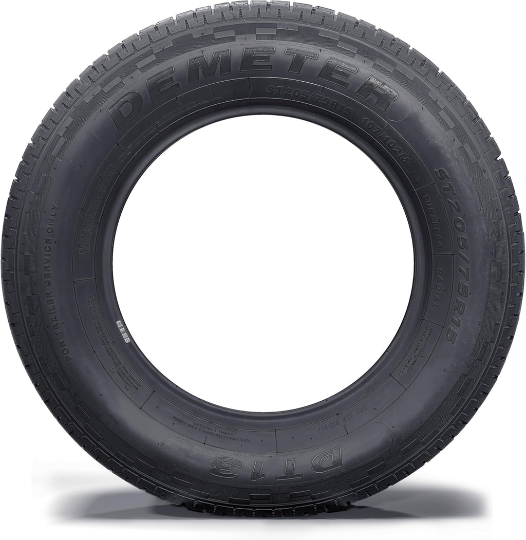 DEMETER Set 4 ST 205/75R15, 8 Ply Load Range D