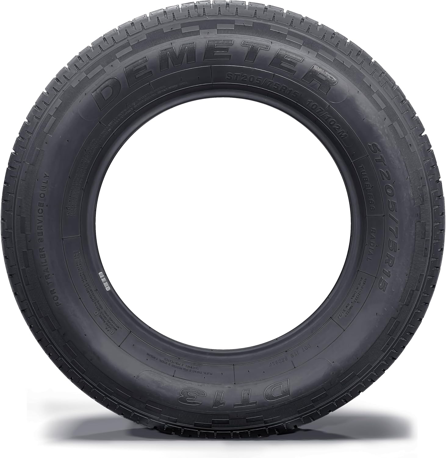 DEMETER Set 4 ST 205/75R15, 8 Ply Load Range D