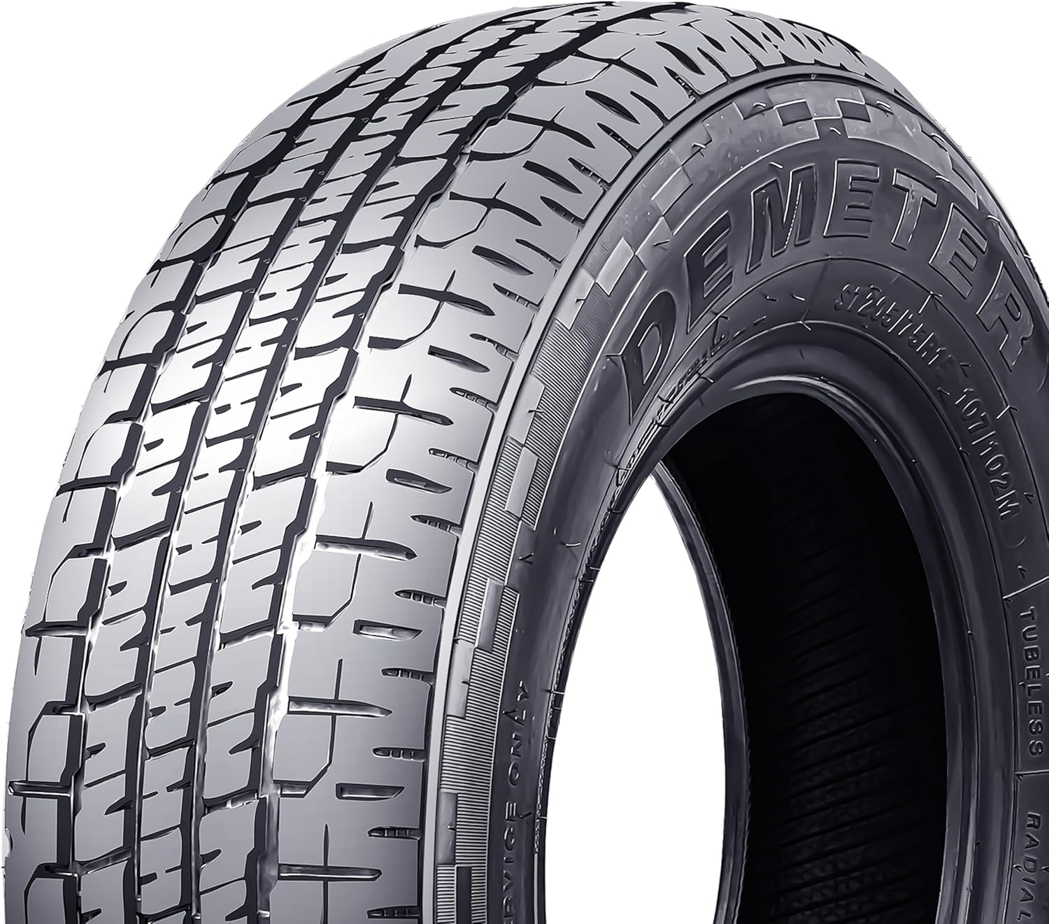 DEMETER Set 4 ST 205/75R15, 8 Ply Load Range D